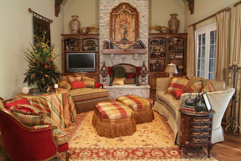 Great Room of this 7-Bedroom,8933 Sq Ft Plan -8933