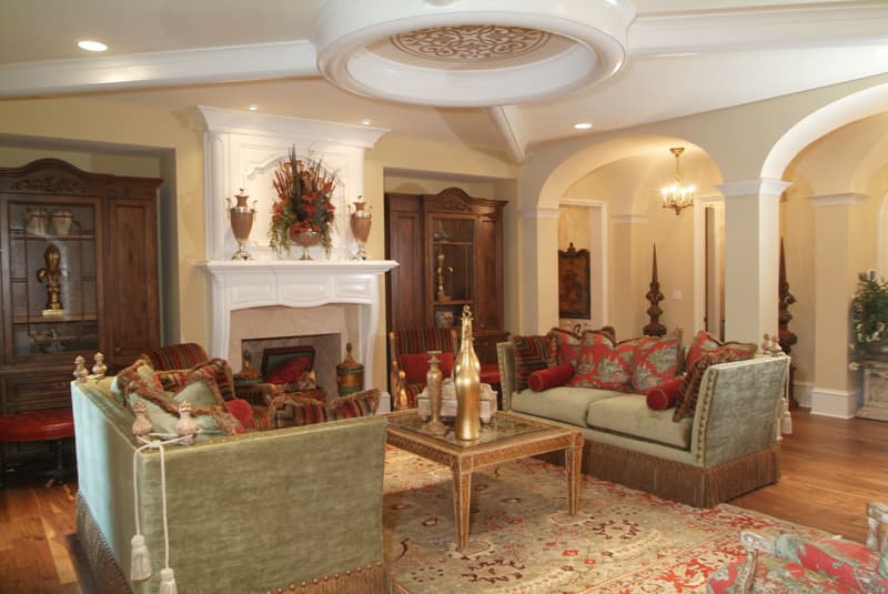 Great Room of this 7-Bedroom,8933 Sq Ft Plan -8933