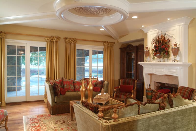 Great Room of this 7-Bedroom,8933 Sq Ft Plan -8933