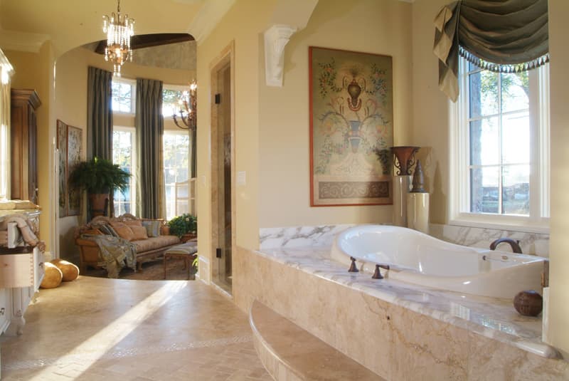Master Bathroom of this 7-Bedroom,8933 Sq Ft Plan -8933