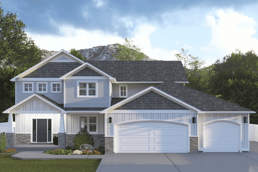 Craftsman House Plan - 4-5 Bedrms, 2.5-4.5 Baths - 2776-4344 Sq Ft - #187-1251