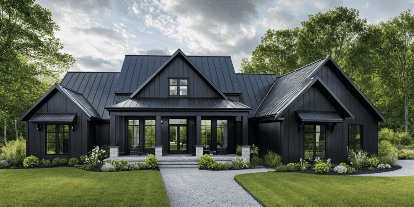 3-Bedroom, 2473 Sq Ft Modern Farmhouse House Plan - 189-1166 - Front Exterior