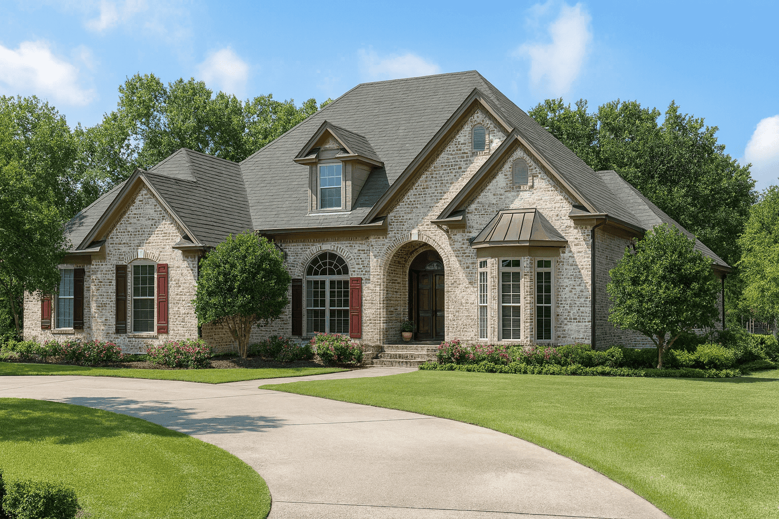 3-Bedroom, 2494 Sq Ft French House Plan - 193-1040 - Front Exterior