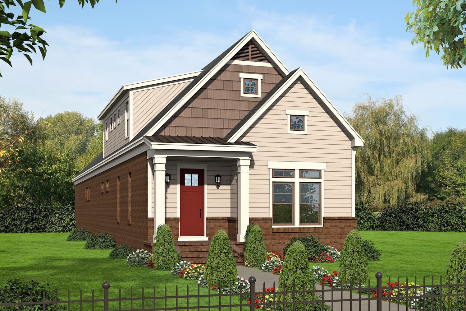 3-Bedroom, 2517 Sq Ft Country Home - Plan #196-1027 - Main Exterior