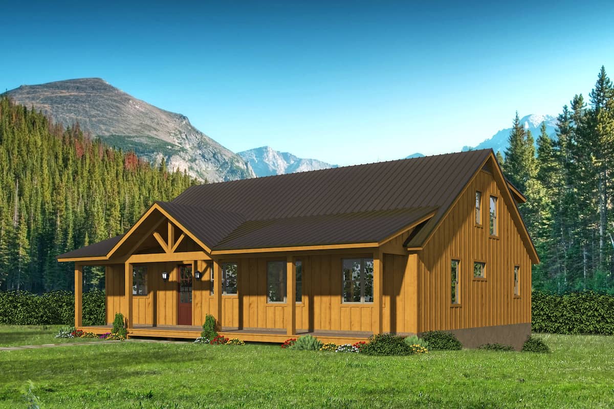 3-Bedroom, 2580 Sq Ft Farmhouse House - Plan #196-1202 - Front Exterior