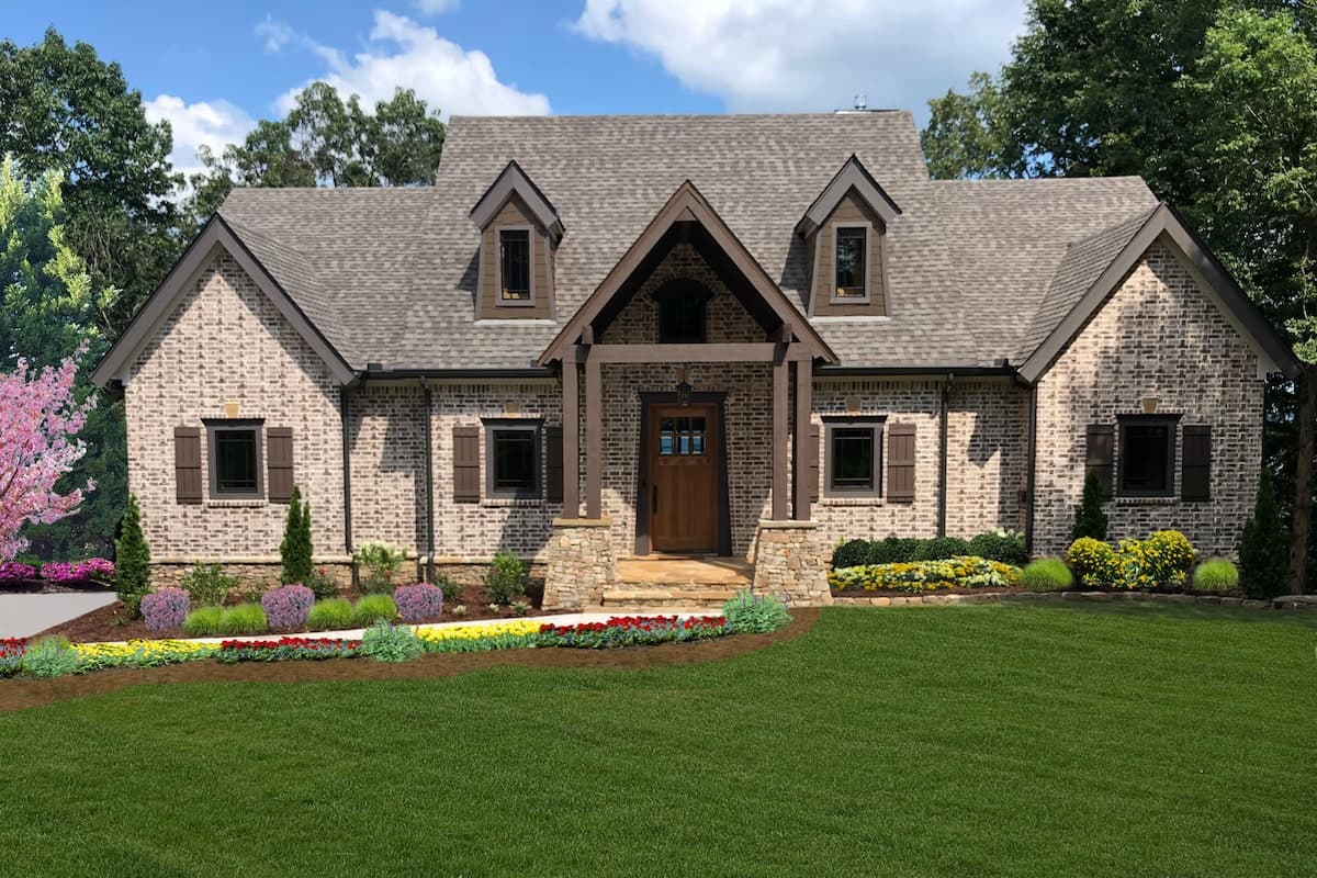 2-Bedroom, 1808 Sq Ft Cottage House Plan - 198-1037 - Front Exterior