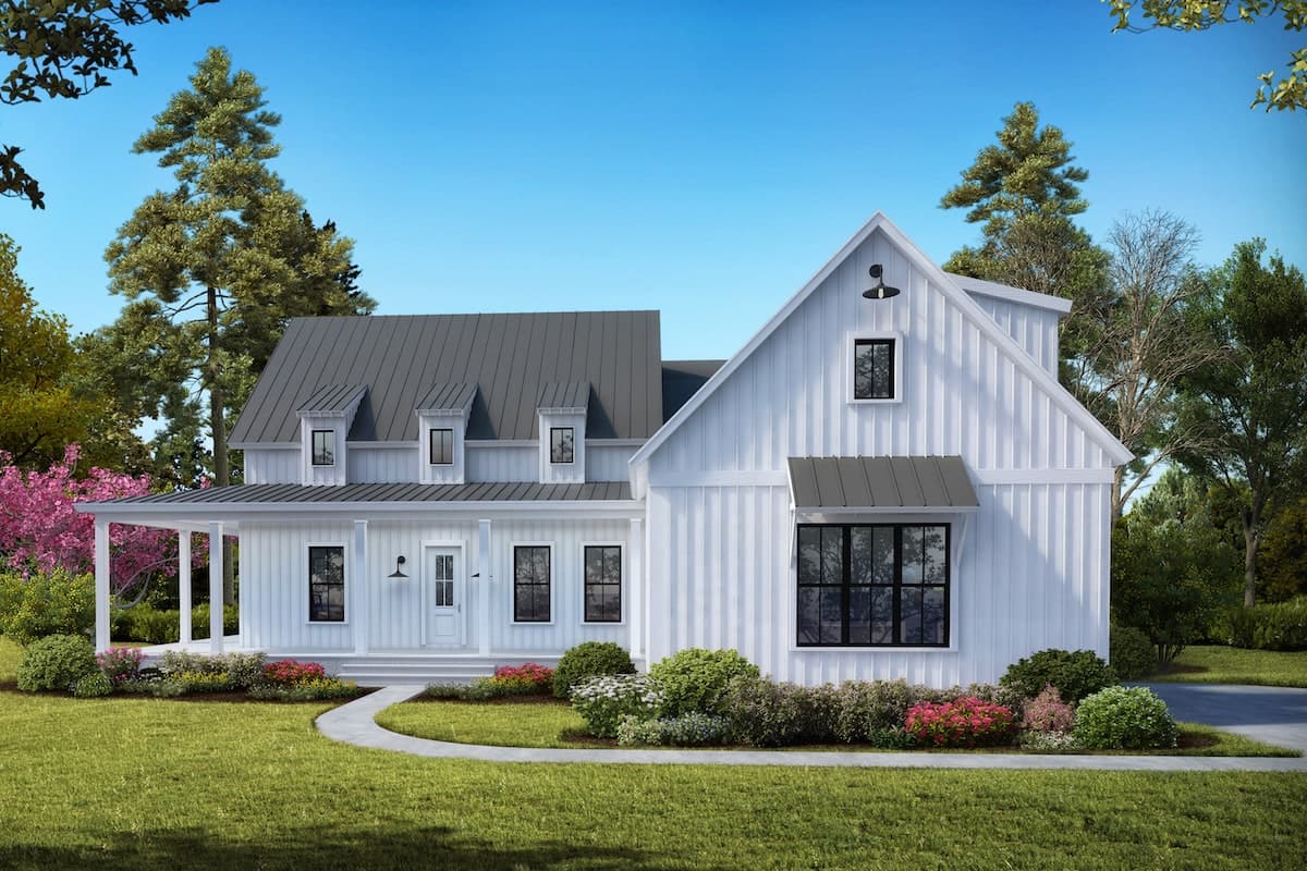 3-Bedroom, 2230 Sq Ft Cottage Home - Plan #198-1040 - Main Exterior