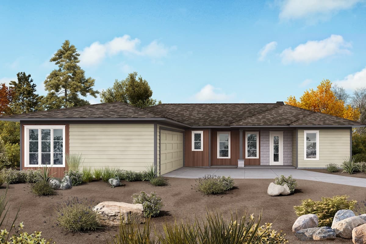 3-Bedroom, 1922 Sq Ft Cottage Home Plan - 198-1075 - Main Exterior