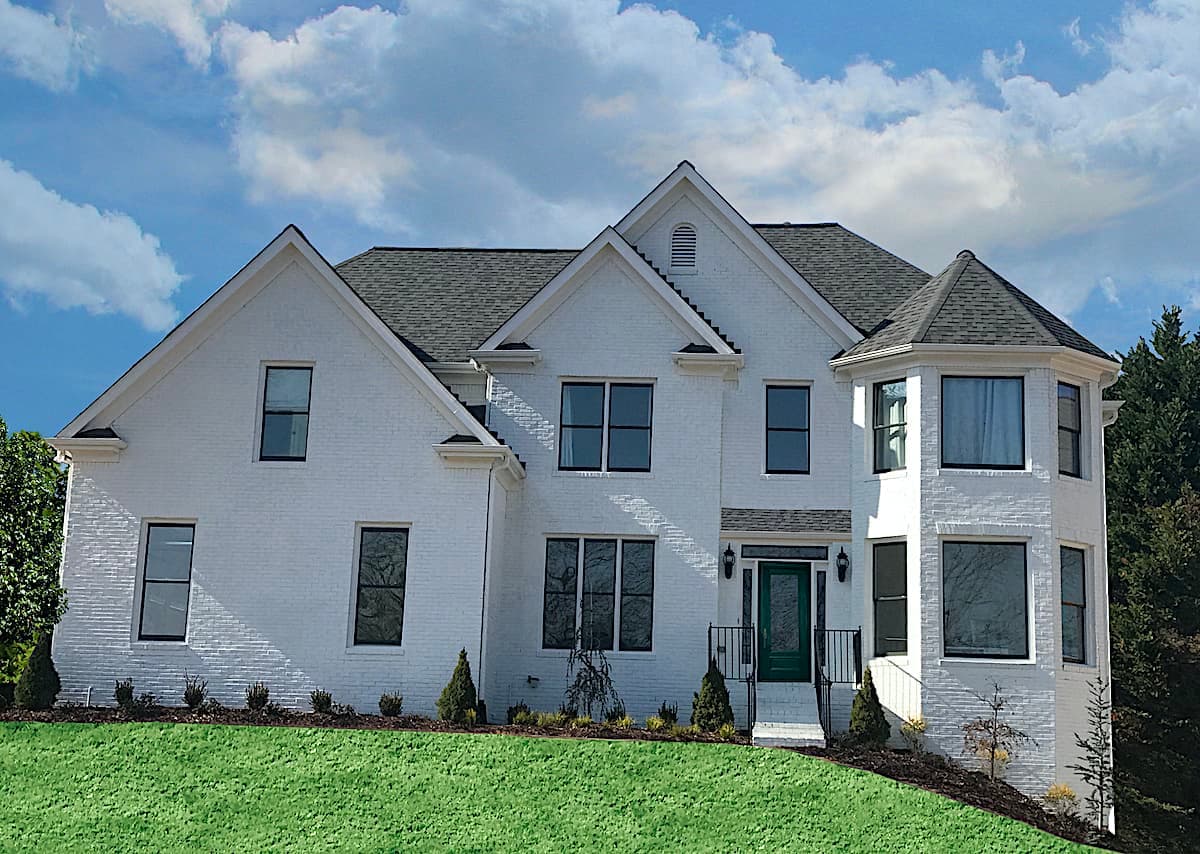 4-Bedroom, 3461 Sq Ft Traditional House - Plan #198-1134 - Front Exterior