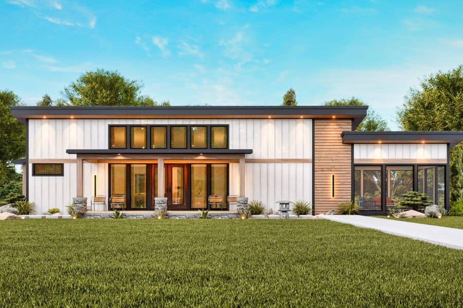 Modern Floor Plan - 4 Bedrms, 3 Baths - 3076 Sq Ft - #198-1172