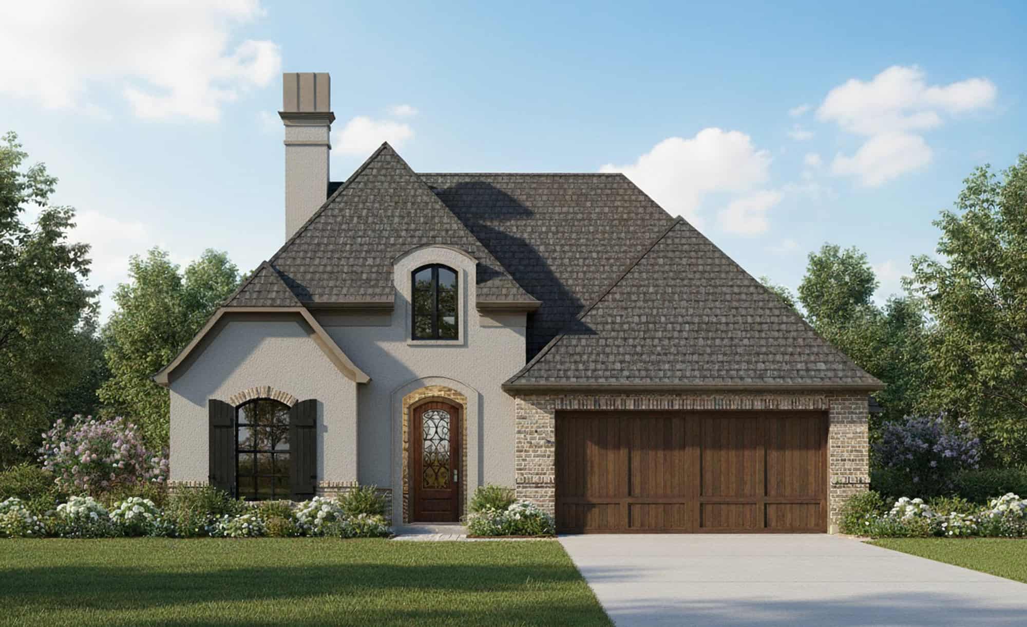 European Home Plan - 4 Bedrms, 2 Baths - 1689 Sq Ft - #204-1041