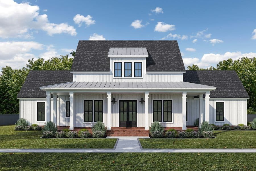 Modern Farmhouse Plan - 4 Bedrms, 3.5 Baths - 2360 Sq Ft #204-1056