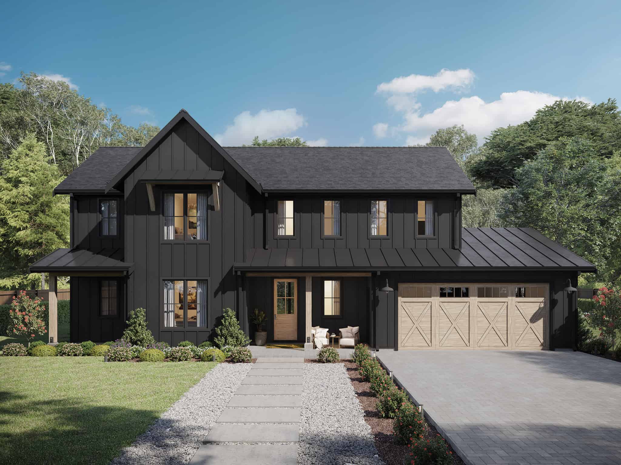 Modern Farmhouse House Plan - 5-9 Bedrms, 3.5-5.5 Baths - 2995-4297 Sq Ft - #211-1067