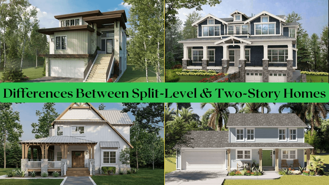 Differences Between a Split-Level and Two-Story Home Design