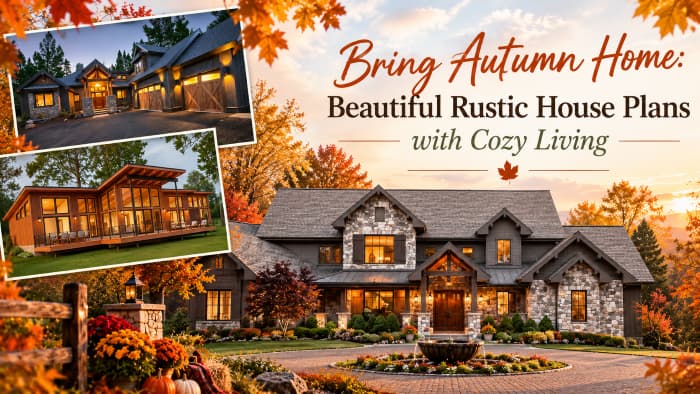 Rustic Home Designs for Cozy Fall Living | The Plan Collection