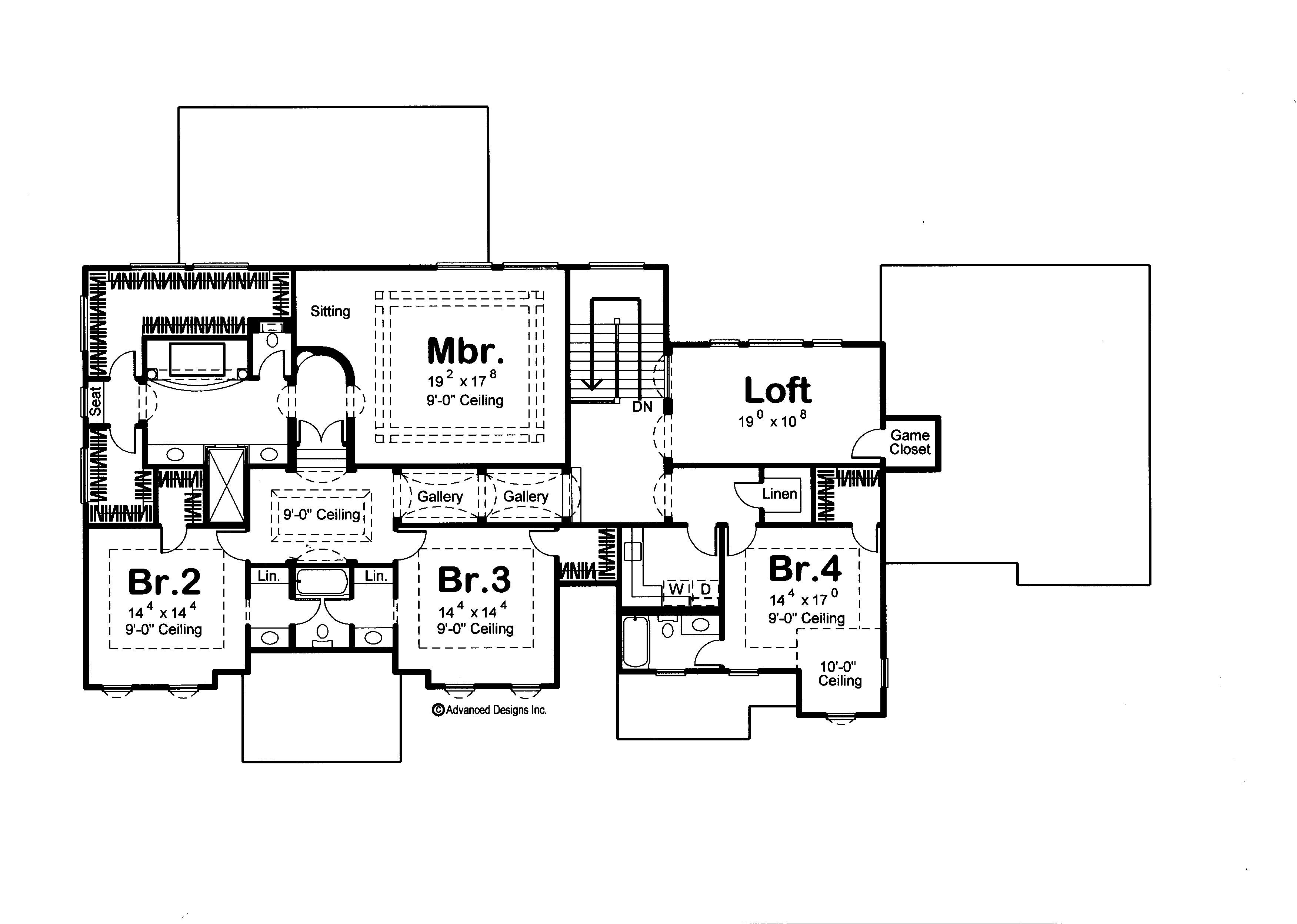 Floor Plan Second Story
