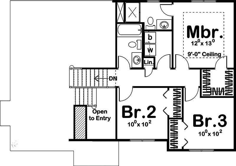 Floor Plan Upper Level