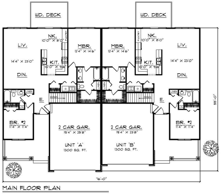 Floor Plan Main Level