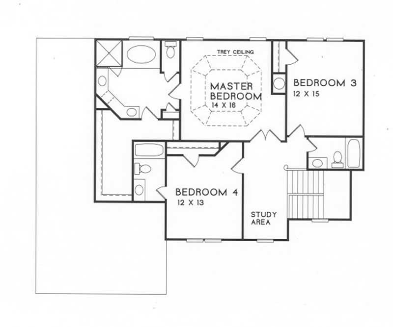 Upper Level Floor Plan