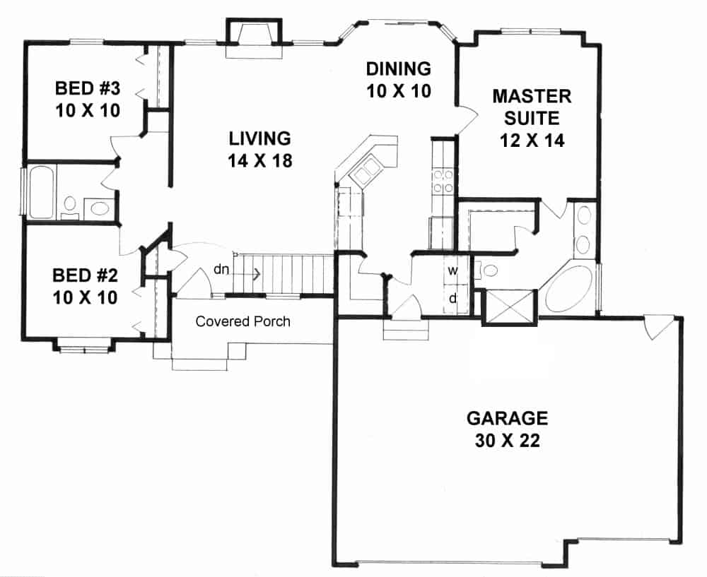 Floor Plan Main Level