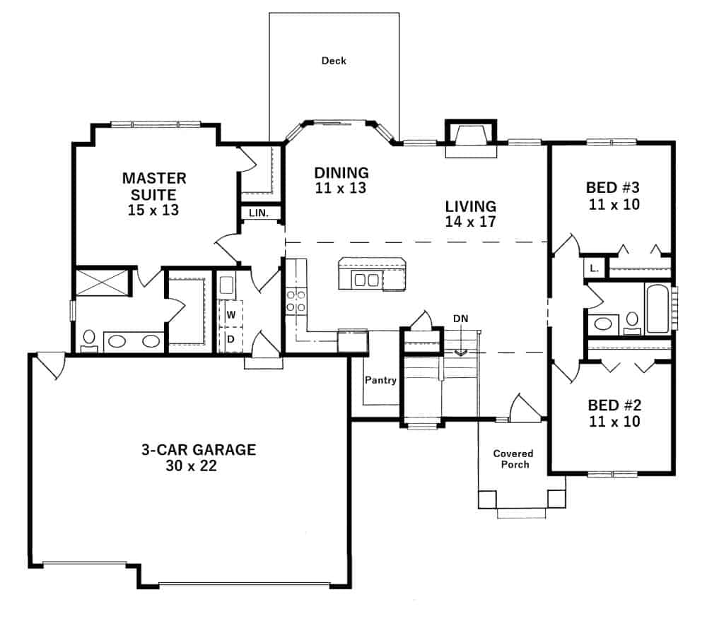 Floor Plan Main Level