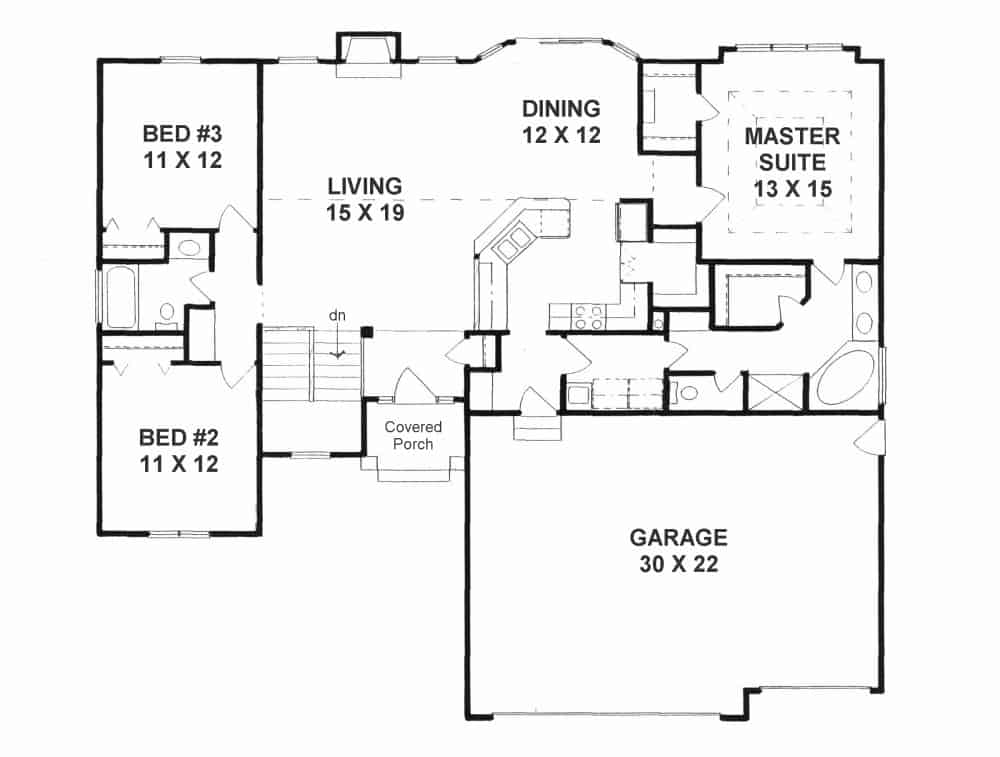Floor Plan Main Level
