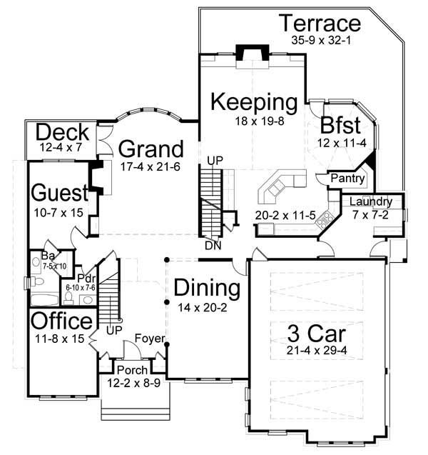 Floor Plan First Story