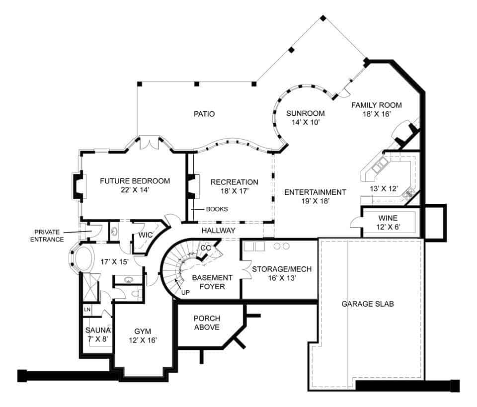 Basement Option Layout