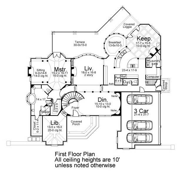 Floor Plan First Story