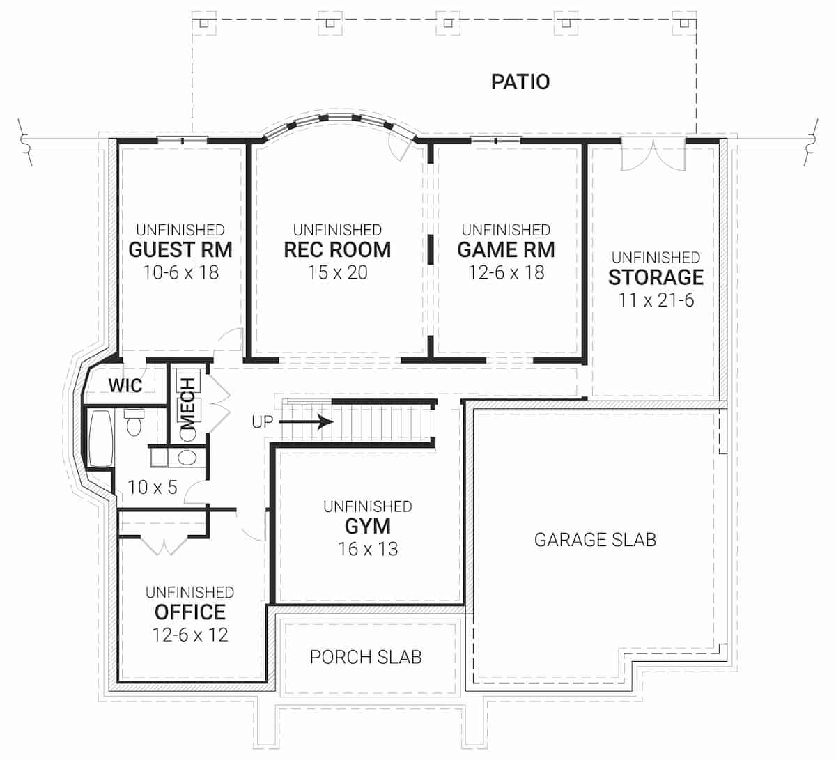 Basement Option Layout