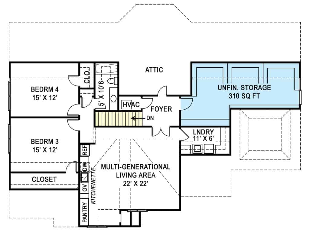 Floor Plan Upper Level