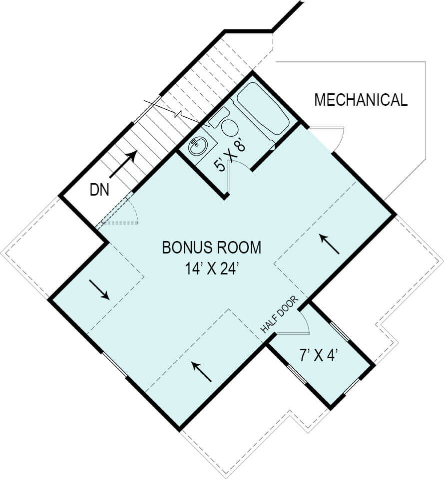 Floor Plan Upper Level