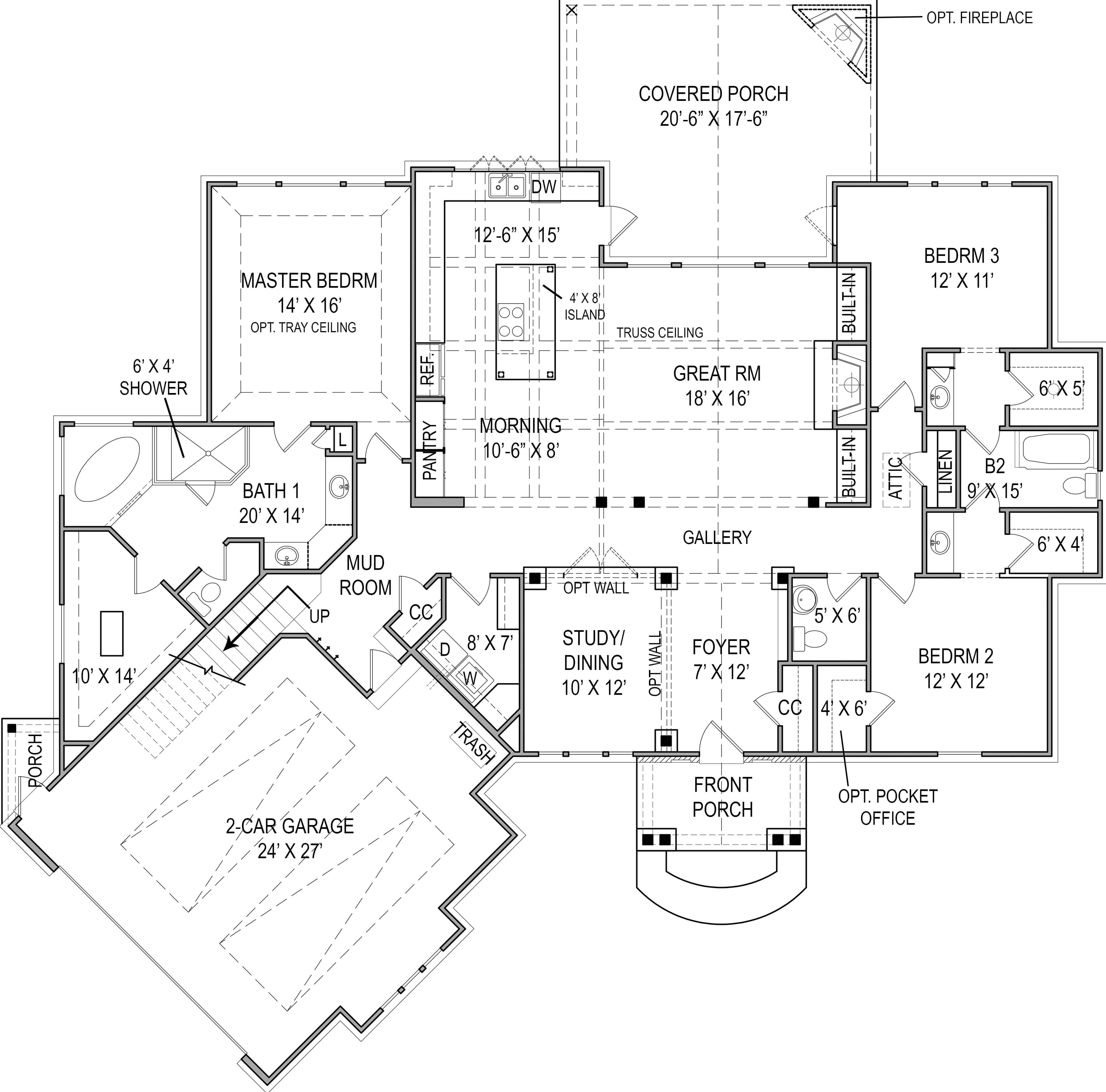 Floor Plan Main Level