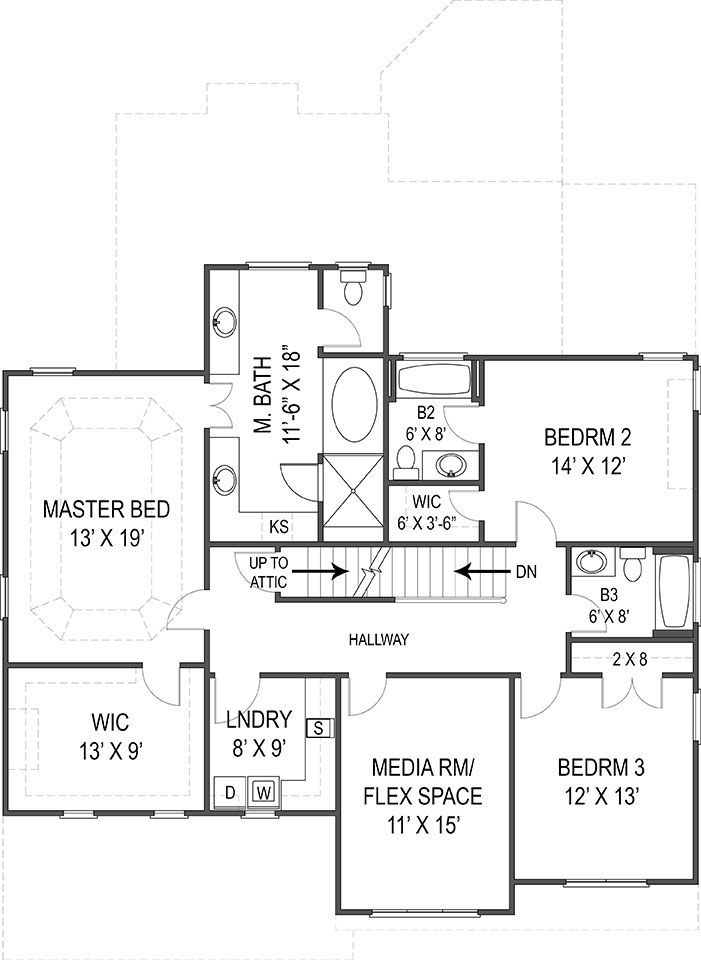 Floor Plan Upper Level