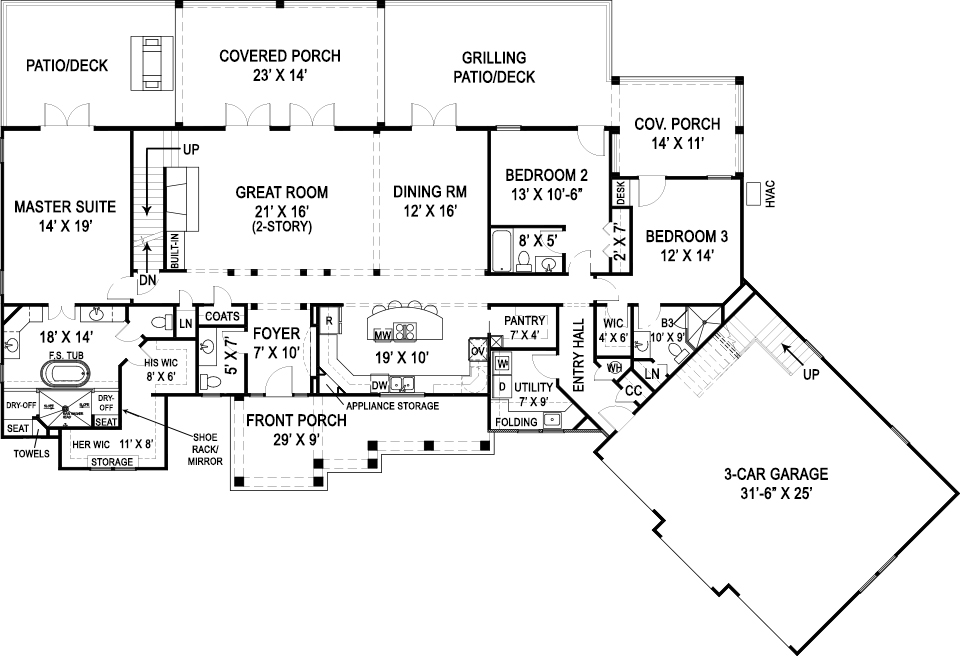 Floor Plan Main Level