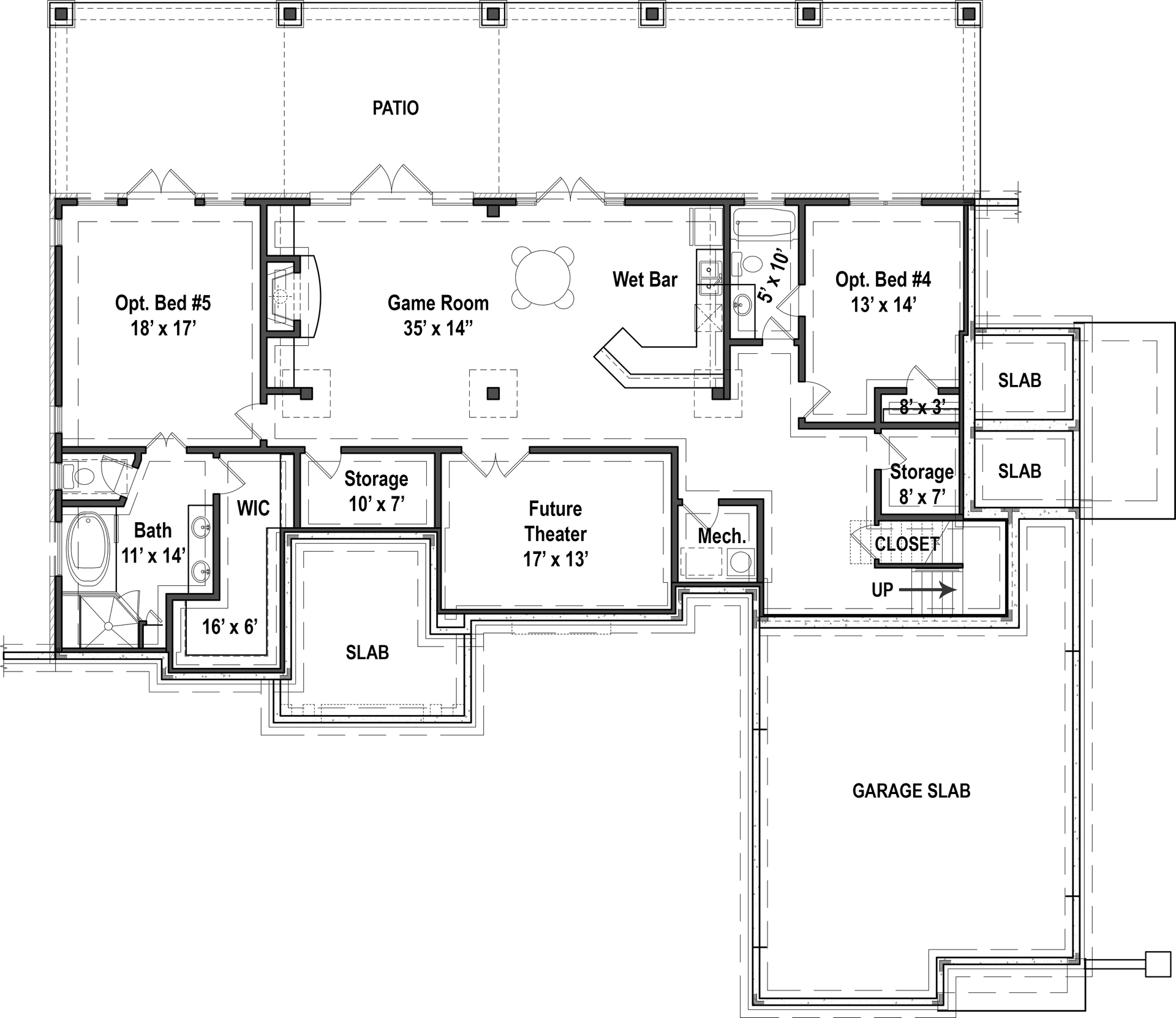 Basement Option Layout