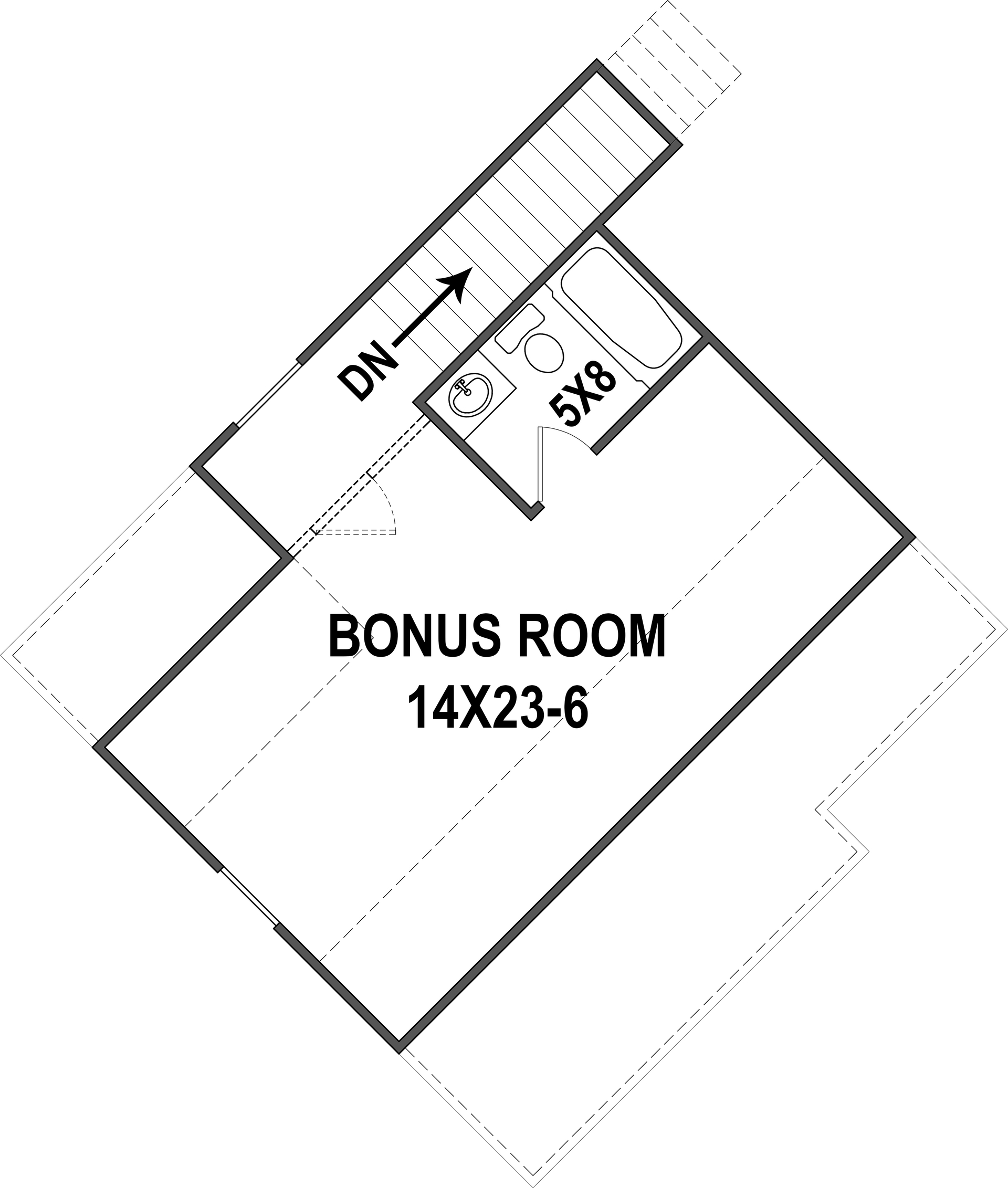 Floor Plan Bonus Room