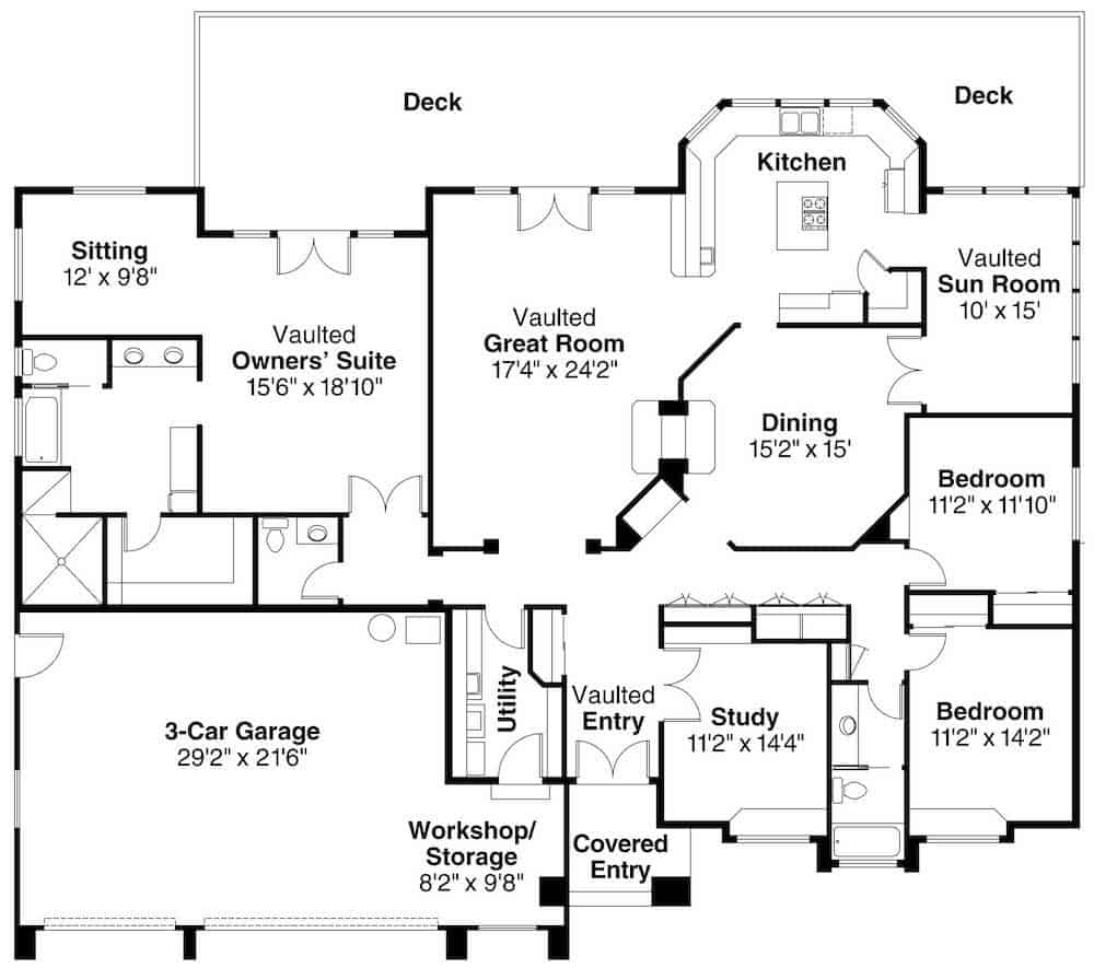 Floor Plan Main Level