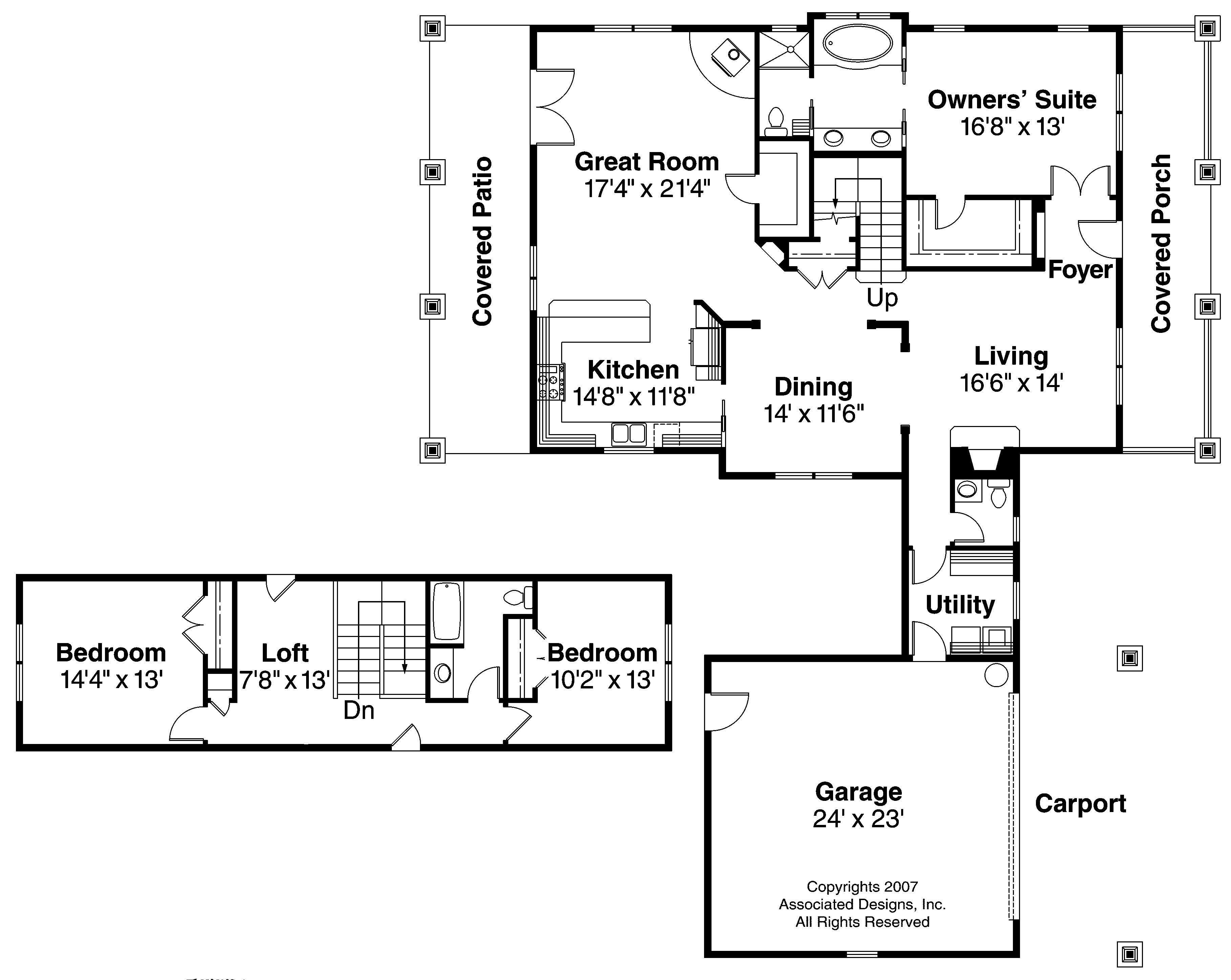 Floor Plan First Story