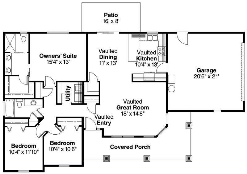 Floor Plan First Story