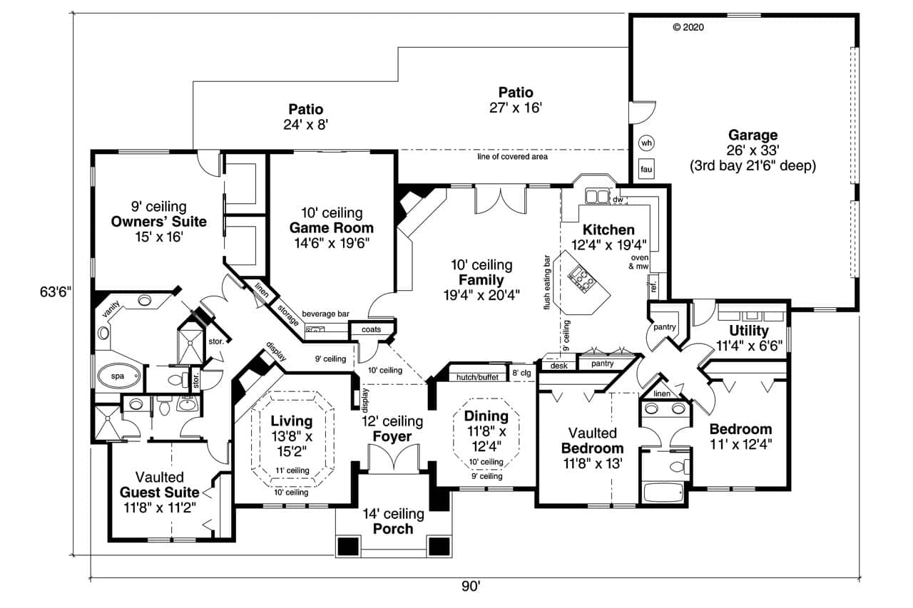 Floor Plan First Story