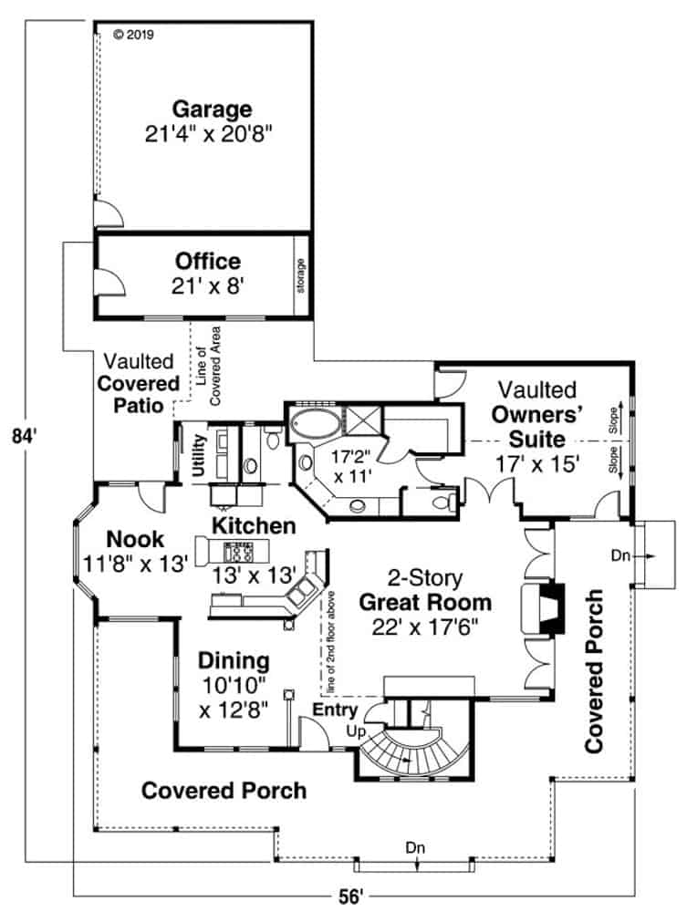 Floor Plan Main Level