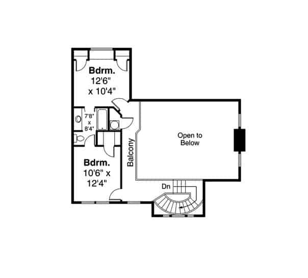 Floor Plan Upper Level