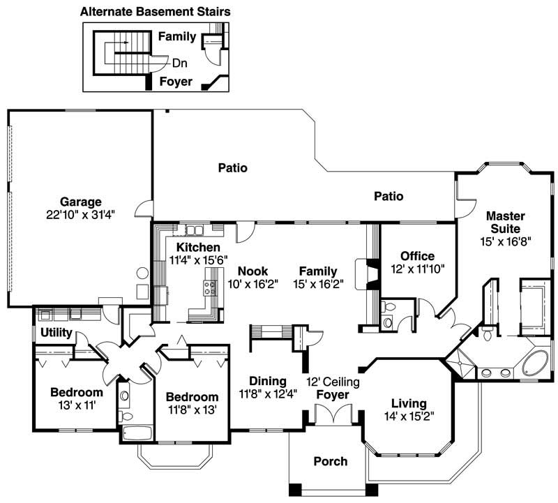 Floor Plan First Story