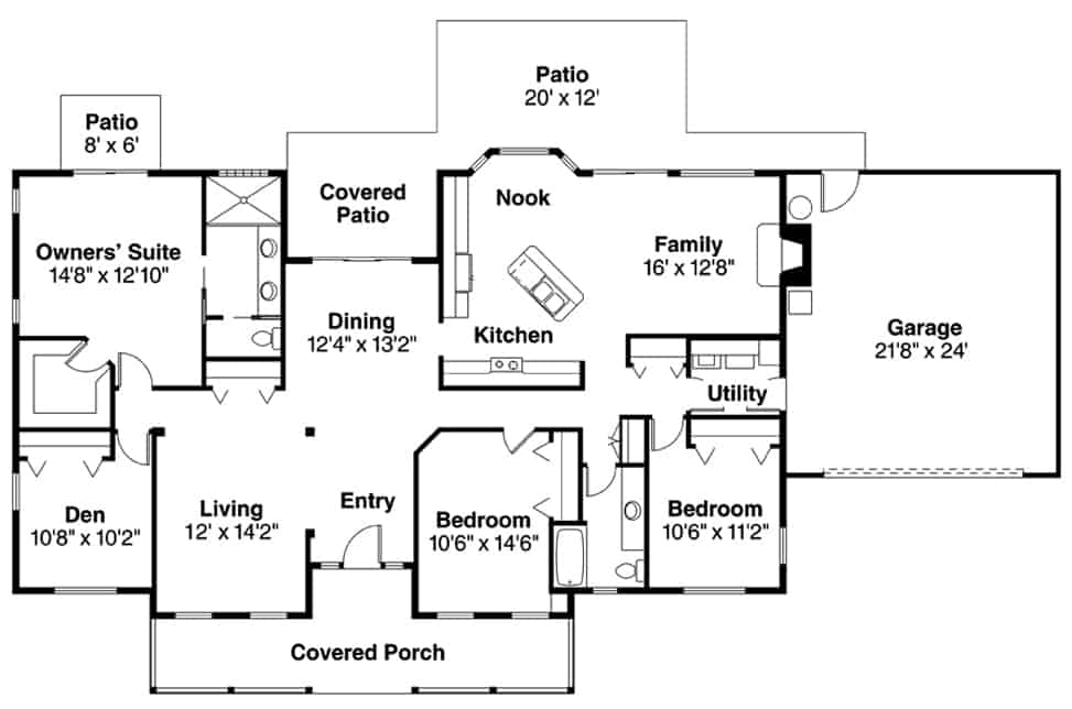 Floor Plan Main Level