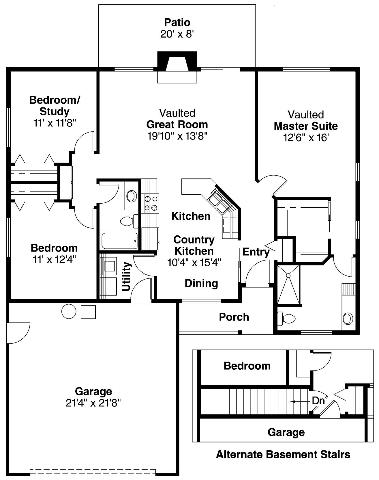 Floor Plan First Story
