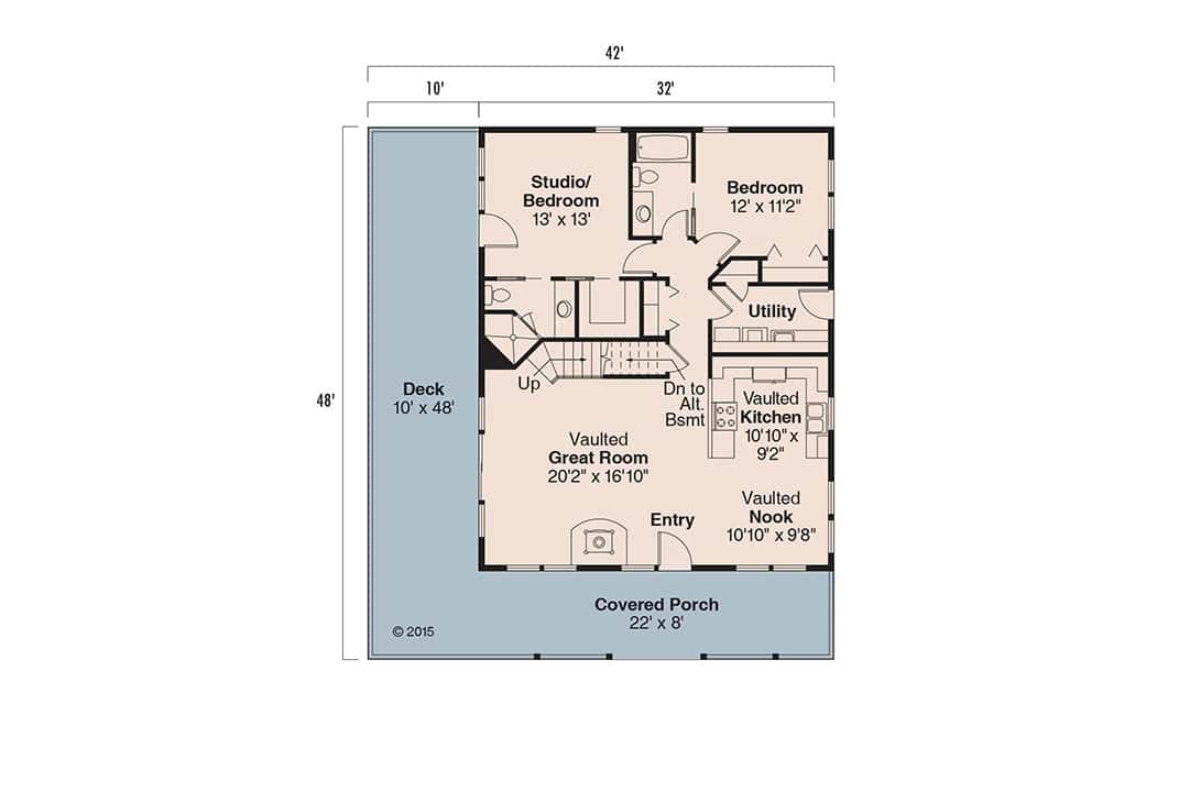 Floor Plan Main Level