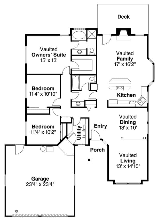 Floor Plan Main Level