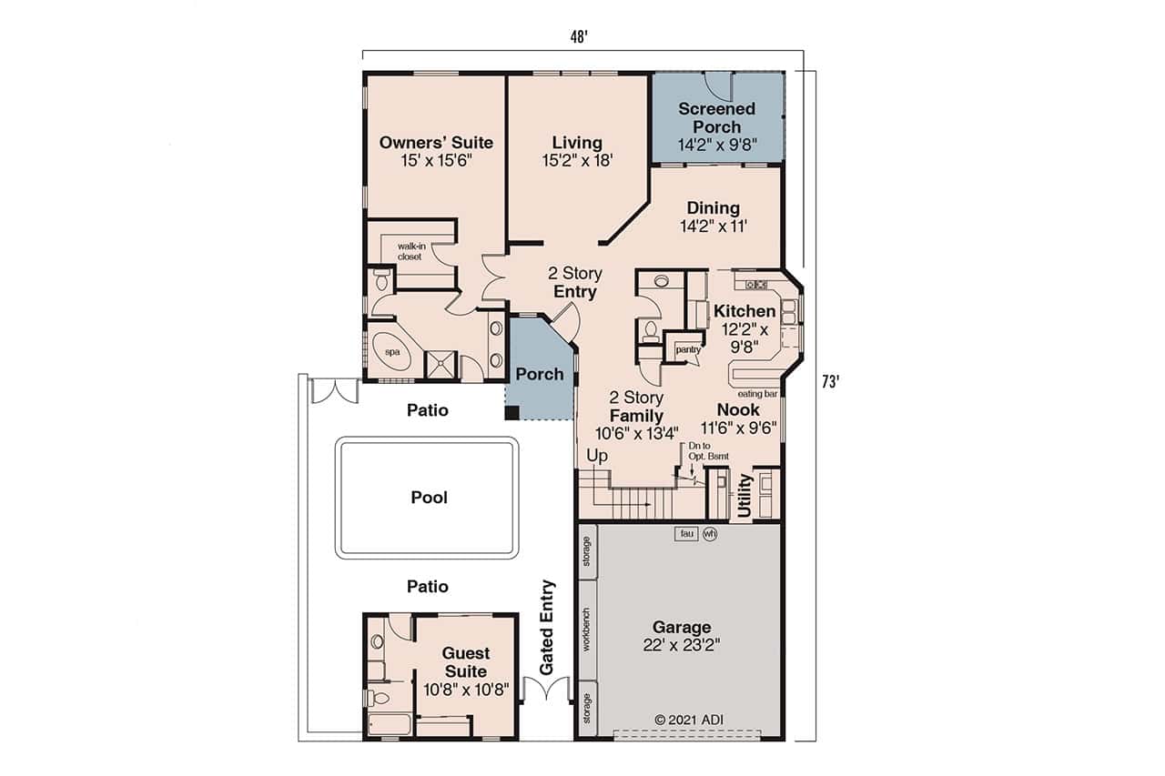 Floor Plan First Story