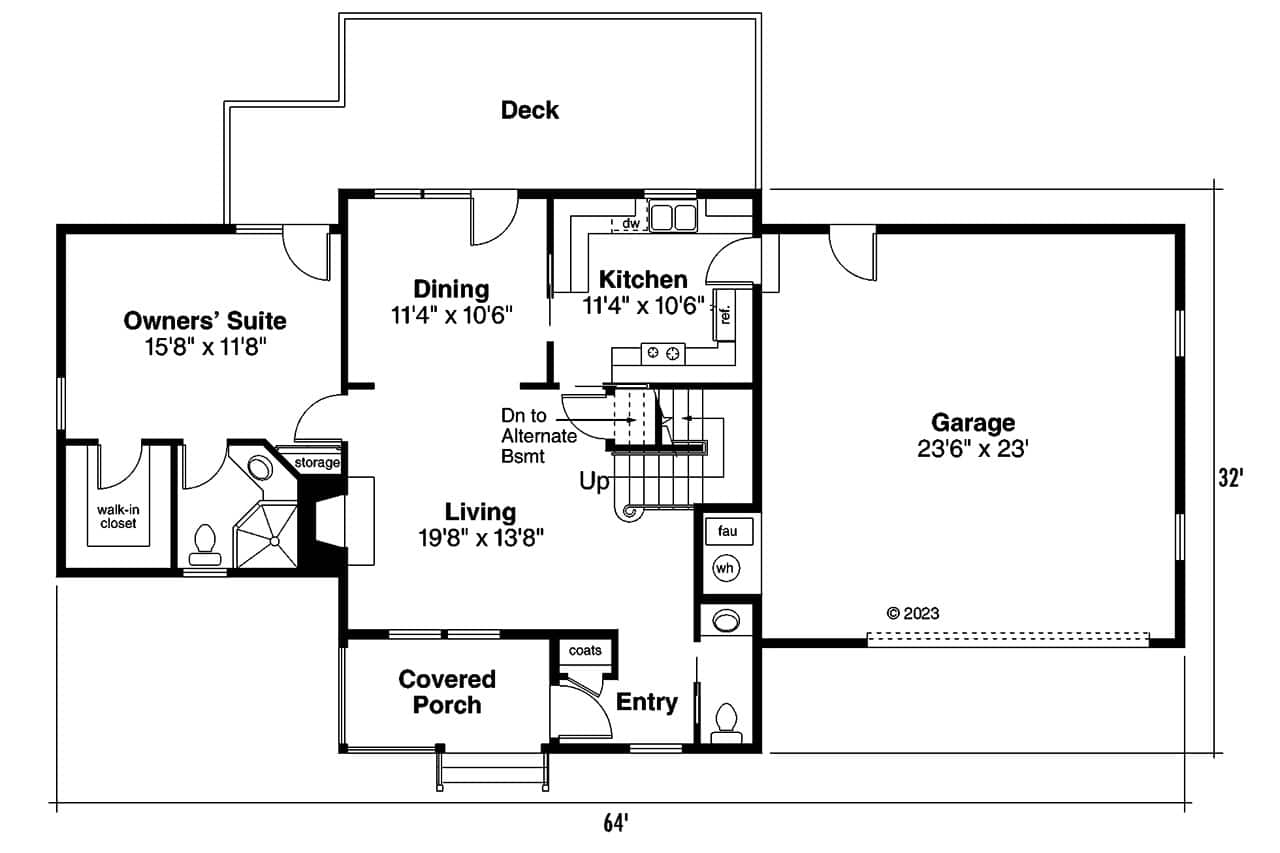Floor Plan First Story
